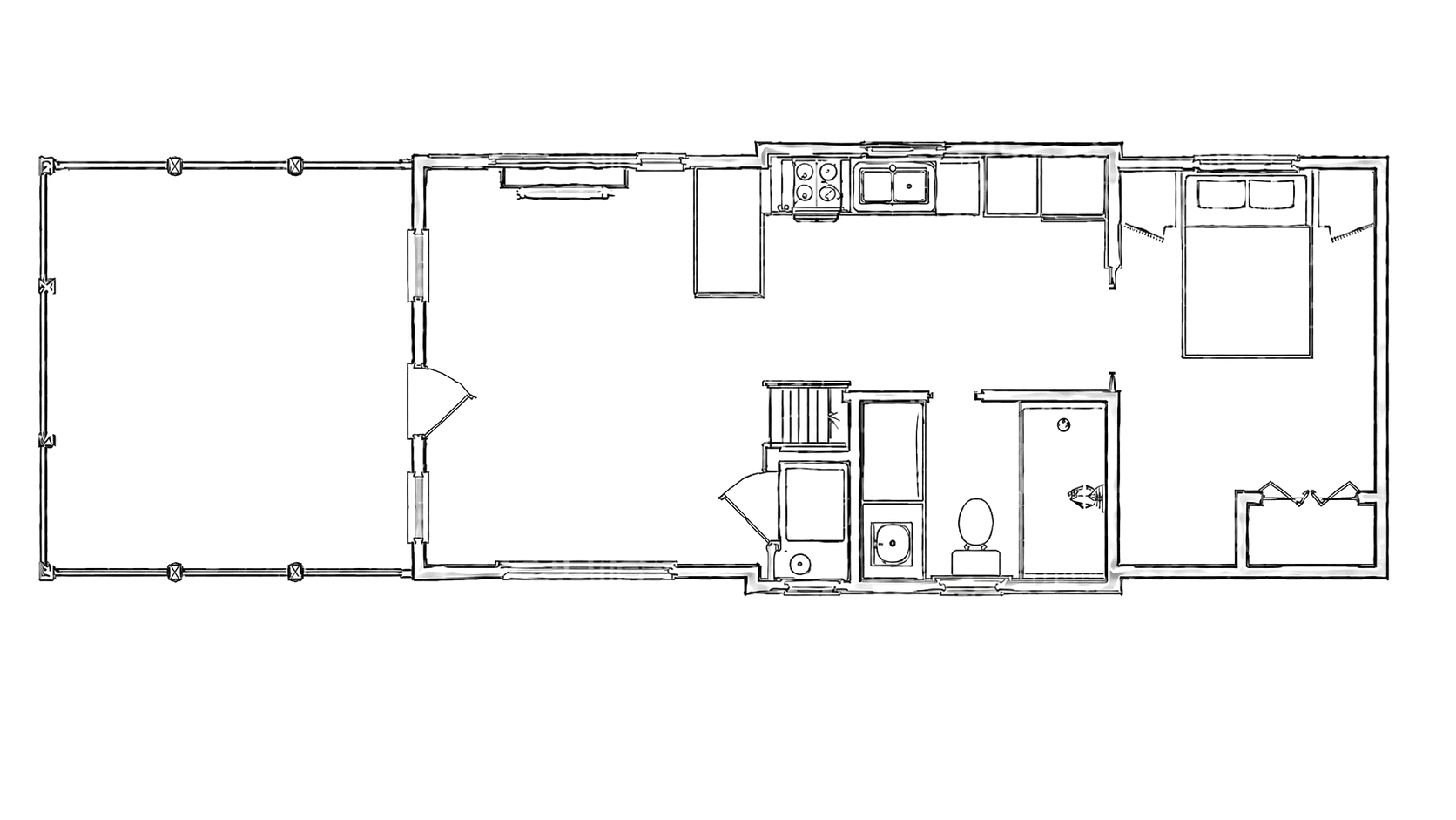 Modern Farmhouse floor plan