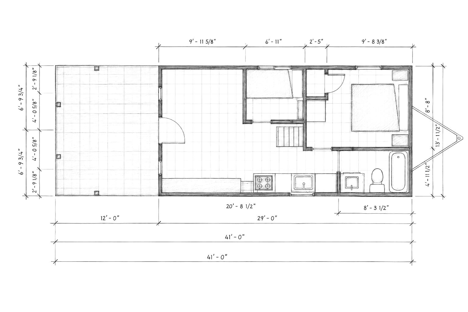 Tinde floor plan