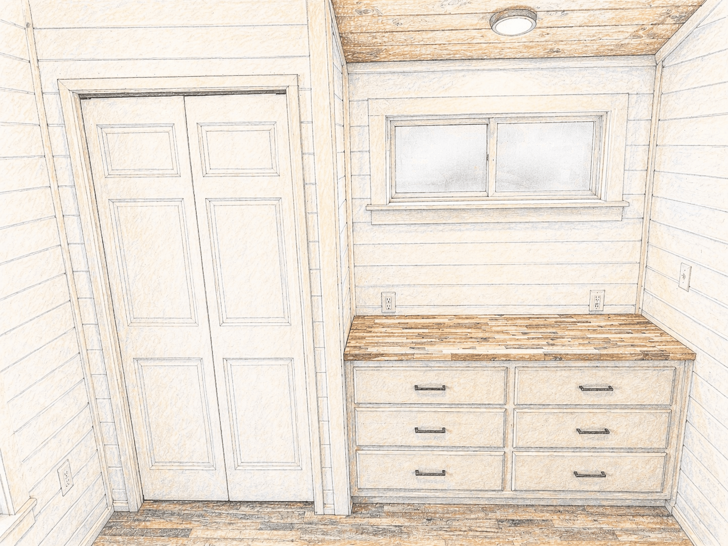Built-in Dresser