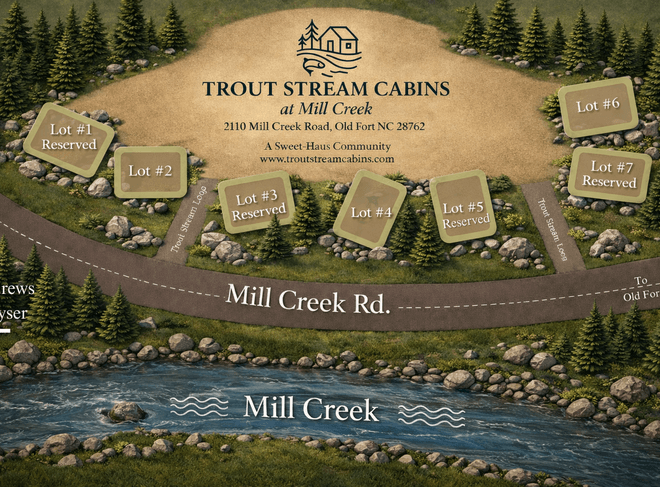 Trout Stream Cabins at Mill Creek